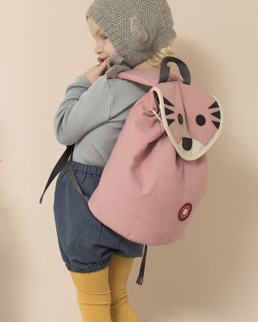 Ude Pa Farten OUT & ABOUT | Laban Pink Tiger Backpack