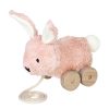 Leg GIFTS | Mingus Rose Rabbit Organic Pull Toy