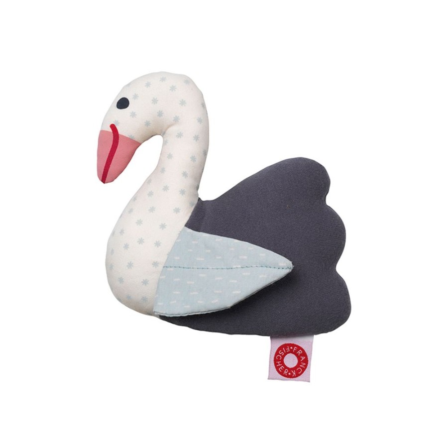 Leg PLAY | Villas Light Swan Organic Activity Rattle