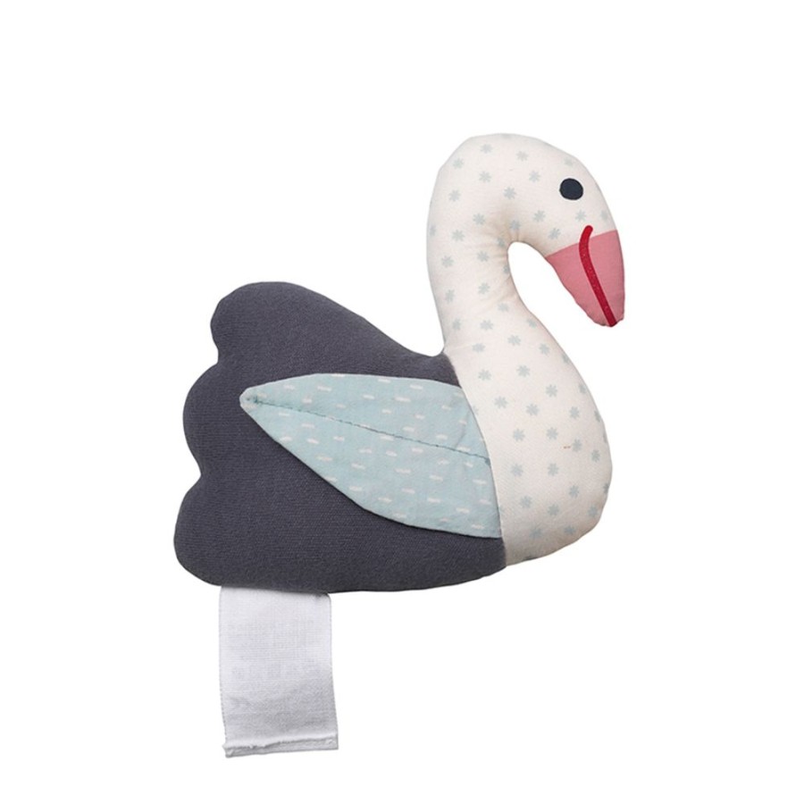 Leg PLAY | Villas Light Swan Organic Activity Rattle