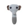 Leg GIFTS | Sarah Grey Elephant Organic Rattle